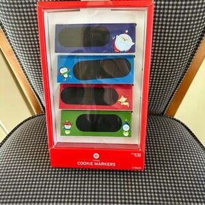 Target Festive Holiday Cookie Markers Set of 4